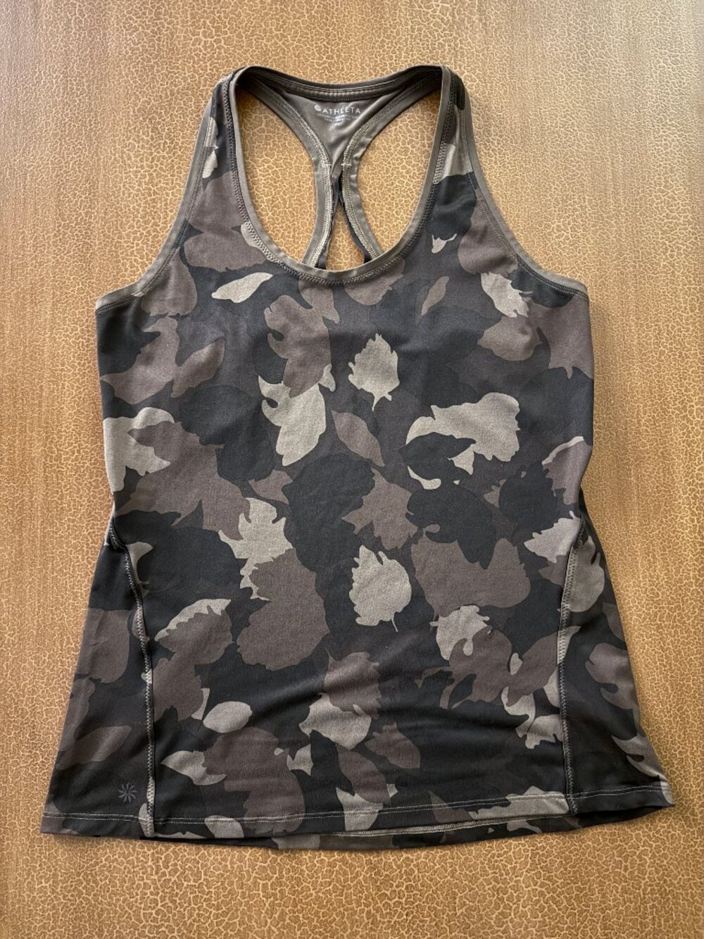 Athleta Camo Racerback Tank Top - Size Medium